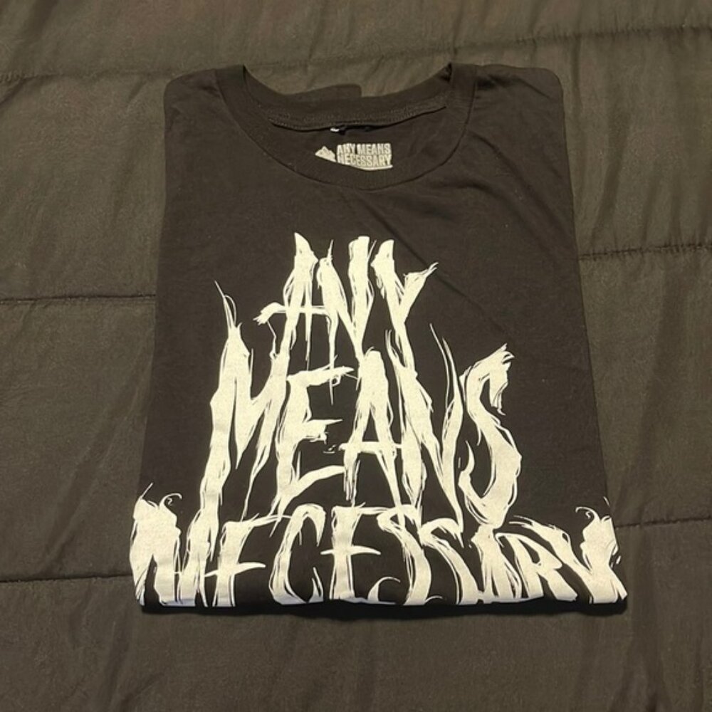 Any Means Necessary tee
